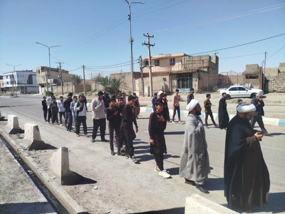 مراسم شهادت امام صادق،شهرستان زهک