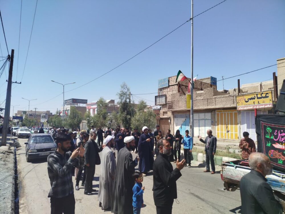 مراسم شهادت امام صادق،شهرستان زهک