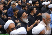 Picha / Mkusanyiko wa waombolezaji katika kuadhimisha siku aliyo uwawa kishahidi Imam Ja'far Sadiq (a.s), huku akihudhuria Ayatollah al-Udhma Wahid Khorasani
