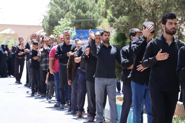 تصاویر/ عزاداری مردم ماهان در عزای امام صادق(ع)