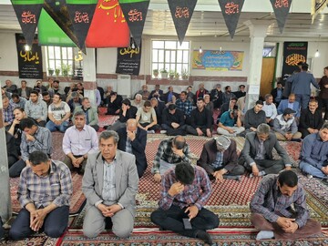 تصاویر/ مراسم عزاداری شهادت امام صادق (ع) در روستای نی بند  بخش دلبران قروه
