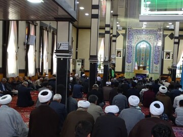 تصاویر/ اقامه نماز جمعه شهر چهاربرج