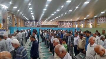 نماز جمعه اهرم به روایت تصویر