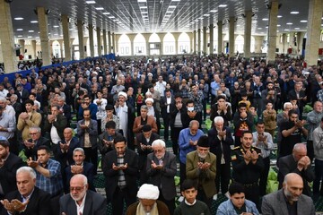 تصاویر/ اقامه نماز جمعه شهر خوی