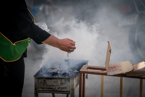 تصاویر/حرکت کاروان غم در سوگ امام صادق علیه‌السلام در شهرستان خمین