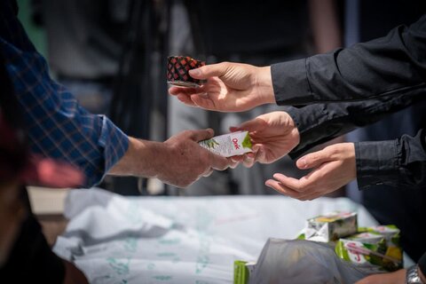 تصاویر/حرکت کاروان غم در سوگ امام صادق علیه‌السلام در شهرستان خمین