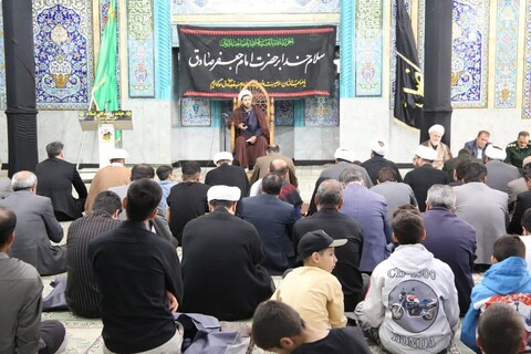 تصاویر / مراسم عزاداری سالروز شهادت امام جعفر صادق(ع) در شهرستان‌های استان همدان