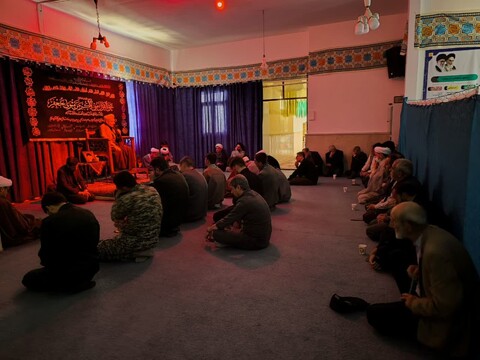 تصاویر / مراسم عزاداری شهادت امام جعفر صادق در مدرسه علمیه امیرالمؤمنین(ع) شهرستان درگزین