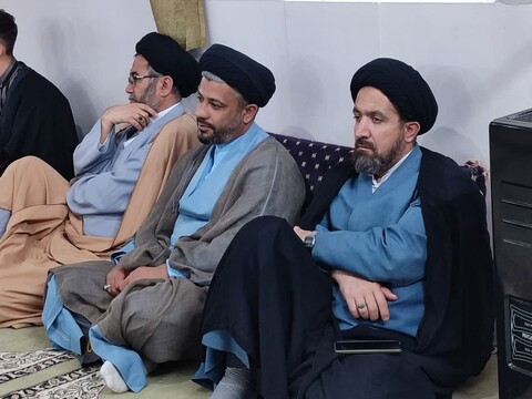 تصاویر / مراسم شهادت امام جعفر صادق(ع) در مدرسه علمیه حضرت ولیعصر(عج) سامن