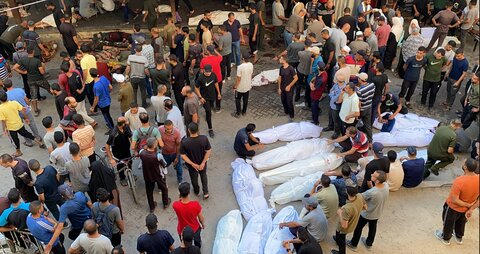 غزہ میں صہیونی جارحیت جاری، 24 گھنٹے میں بچوں اور خواتین سمیت متعدد 61 افراد 61 شہید