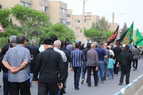 تصاویر دسته عزاداری به مناسبت سالروز شهادت شیخ الائمه امام صادق علیه اسلام در شهرک واوان اسلامشهر