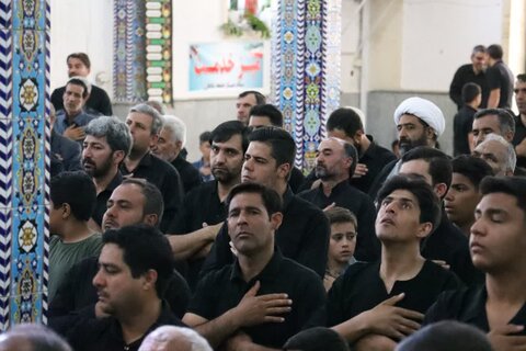 تصاویر/ عزاداری مردم ماهان در عزای امام صادق(ع)