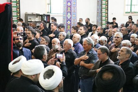 تصاویر/ عزاداری مردم ماهان در عزای امام صادق(ع)