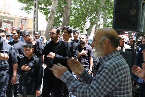 تصاویر/ عزاداری مردم ماهان در عزای امام صادق(ع)