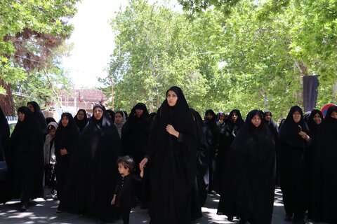 تصاویر/ عزاداری مردم ماهان در عزای امام صادق(ع)