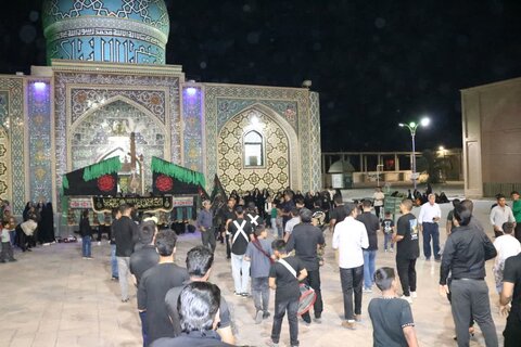 تصاویر/ مراسم عزاداری شهادت امام صادق(ع) در شهر شهداد