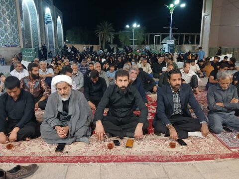 تصاویر/ مراسم عزاداری شهادت امام صادق(ع) در شهر شهداد