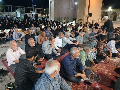 تصاویر/ مراسم عزاداری شهادت امام صادق(ع) در شهر شهداد