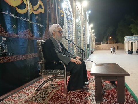 تصاویر/ مراسم عزاداری شهادت امام صادق(ع) در شهر شهداد