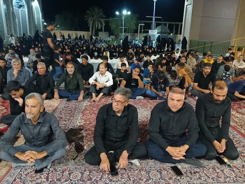 تصاویر/ مراسم عزاداری شهادت امام صادق(ع) در شهر شهداد