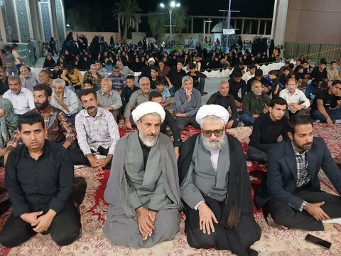 تصاویر/ مراسم عزاداری شهادت امام صادق(ع) در شهر شهداد