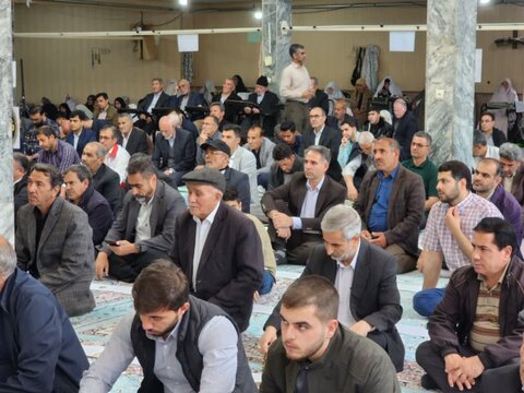 تصاویر/ اقامه نماز جمعه شهرستان چایپاره