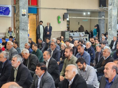 تصاویر/ اقامه نماز جمعه شهرستان چایپاره