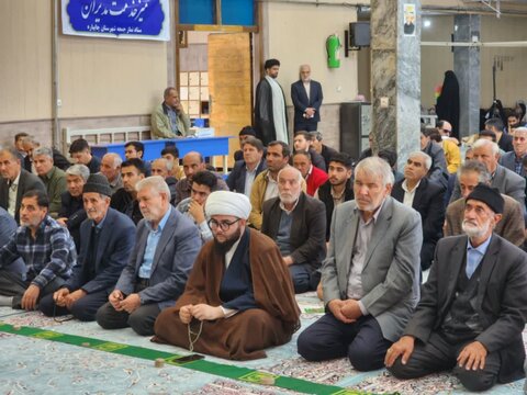 تصاویر/ اقامه نماز جمعه شهرستان چایپاره