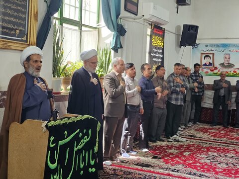 تصاویر/مراسم عزاداری شهادت امام صادق (ع) در‌ روستای نی بند  بخش دلبران قروه