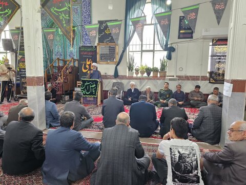 تصاویر/مراسم عزاداری شهادت امام صادق (ع) در‌ روستای نی بند  بخش دلبران قروه