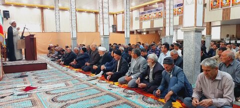 تصاویر/ اقامه نماز جمعه شهر کشاورز