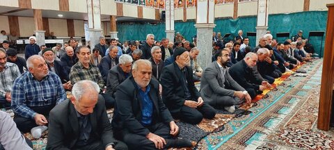 تصاویر/ اقامه نماز جمعه شهر کشاورز