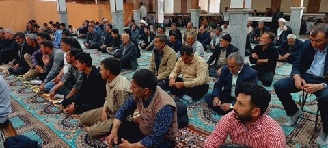 تصاویر/ اقامه نماز جمعه شهر کشاورز