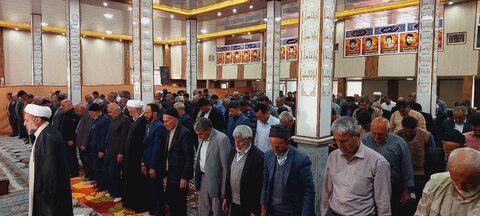 تصاویر/ اقامه نماز جمعه شهر کشاورز