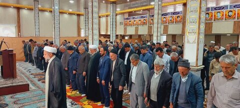 تصاویر/ اقامه نماز جمعه شهر کشاورز