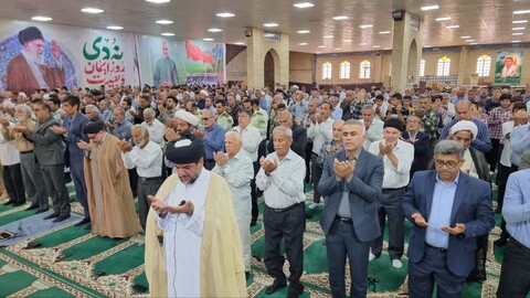 نماز جمعه گناوه به روایت تصویر