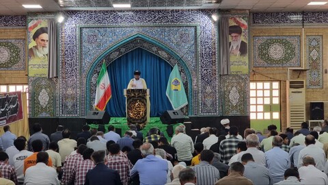 نماز جمعه گناوه به روایت تصویر