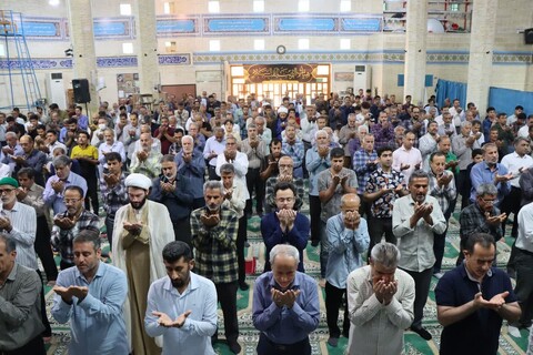 نماز جمعه عالیشهر به روایت تصویر