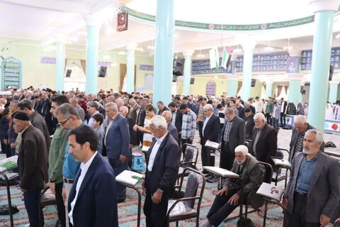 تصاویر/ اقامه نماز جمعه تکاب