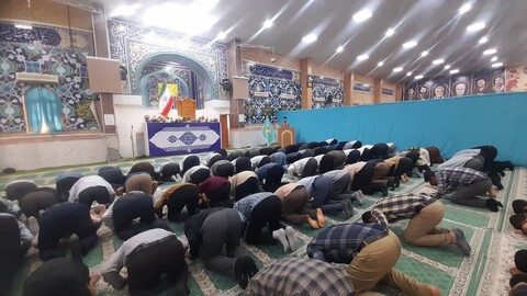 نماز جمعه اهرم به روایت تصویر