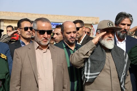 تصاویر/ مراسم بزرگداشت شکست نظامی آمریکا در صحرای طبس