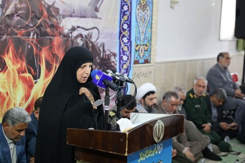 تصاویر/ مراسم بزرگداشت شکست نظامی آمریکا در صحرای طبس