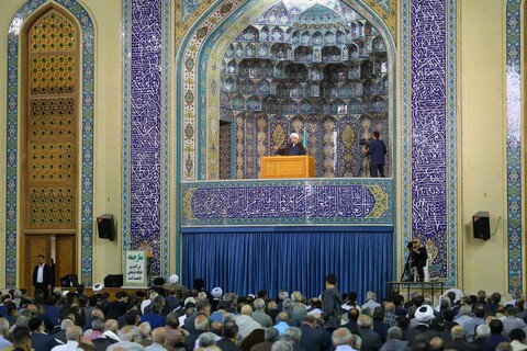 تصاویر/ اقامه نماز جمعه تبریز