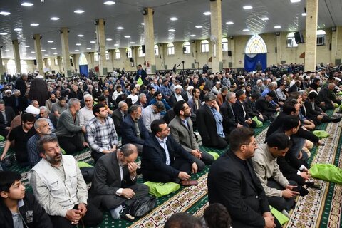 تصاویر/ اقامه نماز جمعه شهر خوی