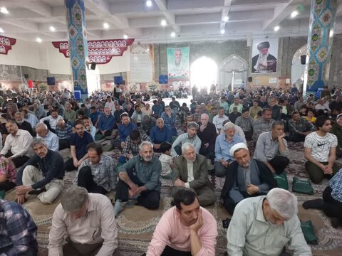 تصاویر/ نماز عبادی سیاسی جمعه کاشان