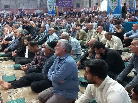 تصاویر/ نماز عبادی سیاسی جمعه کاشان