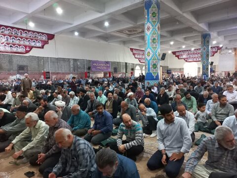 تصاویر/ نماز عبادی سیاسی جمعه کاشان
