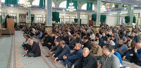 تصاویر/ اقامه نماز جمعه میانه