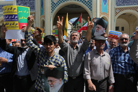تصاویر / راهپیمایی ضدصهیونیستی (جمعه خشم) در اصفهان
