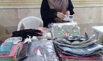 تصاویر/ نمایشگاه عرضه کالا در مدرسه علمیه الزهرا(س) بوشهر